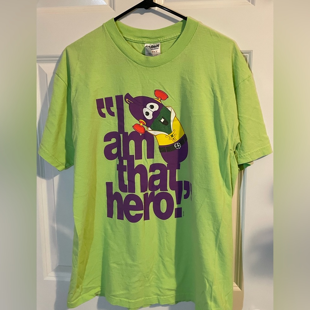 Vintage veggie tales t-shirt